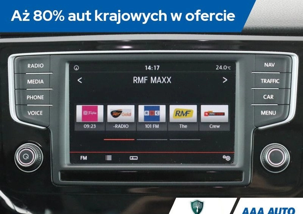 Volkswagen Golf Sportsvan cena 54000 przebieg: 128855, rok produkcji 2015 z Ryn małe 277